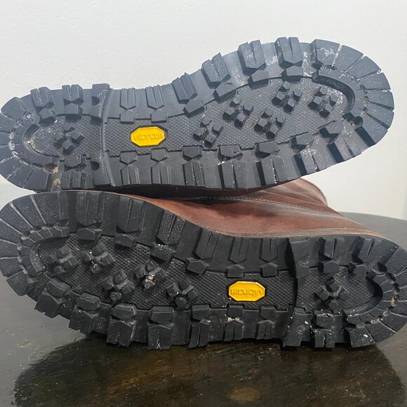 Officine Creative Moc Toe Logger Boots 8" Leather Lug Tread Size 10D M US - Picture 12 of 15